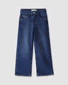 Jeans Wide Leg,AZUL MARINO